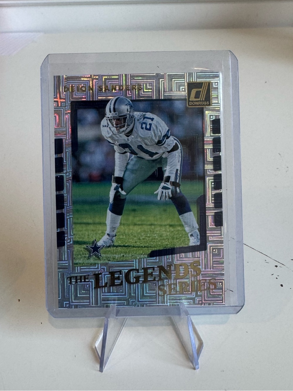 🔥 2017 Deion Sanders Panini Donruss The Legends Series Prizm. Dallas cowboys